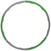 Masažinis gimnastikos lankas Sportbay® FIT+ (1,5kg) (Spalva: Žalia/pilka)