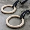 Mediniai gimnastikos žiedai SPORTBAY PRO (32mm)