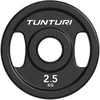 None Olimpiniai ketaus svarmenys TUNTURI Platinum 2,5–25 kg (Svoris: 2 x 2.5kg)