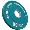 Olimpiniai svarmenys Tiguar Rubber Fractional Plates 0,5–2,5kg (Svoris: 1kg)