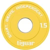 Olimpiniai svarmenys Tiguar Rubber Fractional Plates 0,5–2,5kg (Svoris: 1.5kg)