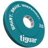 Olimpiniai svarmenys Tiguar Rubber Fractional Plates 0,5–2,5kg (Svoris: 2kg)