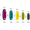 Olimpiniai svarmenys Tiguar Rubber Fractional Plates 0,5–2,5kg (Svoris: 0.5kg)