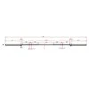 Olimpinis grifas GYMSTICK Competition Bar 20kg