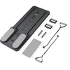 Pilates treniruoklis / reformeris GYMSTICK Pilates V Reformer Board (juodas, violetinis, rožinis) (Spalva: Juoda)
