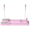Pilates treniruoklis / reformeris GYMSTICK Pilates V Reformer Board (juodas, violetinis, rožinis) (Spalva: Rožinė)