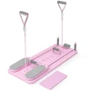 Pilates treniruoklis / reformeris GYMSTICK Pilates V Reformer Board (juodas, violetinis, rožinis) (Spalva: Rožinė)