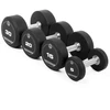 Profesionalūs TPU hanteliai GYMSTICK (Svoris: 15 kg)