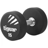 Profesionalus PU svarmuo / hantelis TIGUAR 1–70 kg (Svoris: 15 kg)