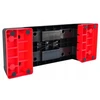 Profesionalus Sportbay® reguliuojamas aerobikos stepas (15-25 cm)