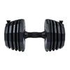 Reguliuojamo svorio svarmuo / hantelis GYMSTICK QuickLock 22,5kg