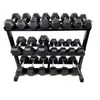Šešiakampių hantelių rinkinys STRONGMAN (2x12,5-35kg)
