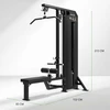 Jėgos staklės TUNTURI Platinum Dual Lat Pulldown / Low row Selectorized V-series