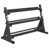 Stovas TUNTURI Platinum Hex Rubber Dumbbell Rack