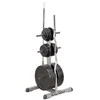 Svarmenų stovas BODY-SOLID STANDARD PLATE TREE &amp; BAR HOLDER
