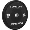 Svarmenys TUNTURI Platinum Bumper Plate Juodas (5–25 kg) (Svoris: 10 kg)