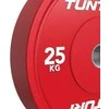 Svarmenys TUNTURI Platinum Bumper Plate Colour (5–25 kg) (Svoris: 25 kg)
