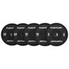 Svarmenys TUNTURI Platinum Bumper Plate Juodas (5–25 kg) (Svoris: 10 kg)