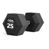 Svarmuo / hantelis TIGUAR Dumbbell HEX 5–50 kg (Svoris: 25 kg)