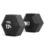 Svarmuo / hantelis TIGUAR Dumbbell HEX 5–50 kg (Svoris: 17.5kg)