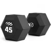 Svarmuo / hantelis TIGUAR Dumbbell HEX 5–50 kg (Svoris: 45 kg)