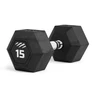 Svarmuo / hantelis TIGUAR Dumbbell HEX 5–50 kg (Svoris: 15 kg)