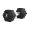 Svarmuo / hantelis TIGUAR Dumbbell HEX 5–50 kg (Svoris: 5kg)