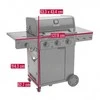 Dujinis grilis Char-Broil Essential 3G