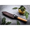 Forged Santoku peilis kaltas alyvuogių spalvos 14 cm