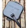 Steakchamp Rifliuota ketaus keptuvė nuimama rankena Steak Champ