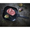 Steakchamp Rifliuota ketaus keptuvė nuimama rankena Steak Champ