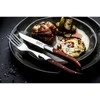 Laguiole Steiko šakučių rinkinys Forged Luxury Line Pakka Rose