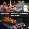 TempSpike Plus skaitmeninis belaidis bluetooth maisto termometras ThermoPro TP970W su atnaujintu itin plonu zondu