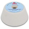 ANDRE TAURELĖS FORMOS ŠLIFAVIMO DISKAS 125mm x 40mm x 20mm 99A46K7VE01-30 Baltas „TYP 11”