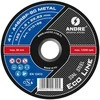 ANDRE PJOVIMO DISKAS METALUI 125 x 1,6mm METAL ECO LINE