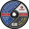 ANDRE TARCZA DO METALU 230 x 2,0mm METAL ODGIĘTA PRO LINE