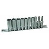 ASTA ILGOS RANKOS LIZDAI 6 KAMPAS 1/4" ASTA RANKINIAI LIZDAI 12KT 1/4" ANT bėgelio 4-13mm