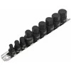 ASTA Rinkinys UDAROWYCH KLUCZY NASADOWYCH HEX CALOWE 1/4" - 3/8"