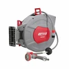 Automatinė žarnos ritė su laistymo žarna AW-Tools AW70438, susisukanti, 1/2", 28 m