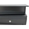 AW-Tools AWTOOLS PAŠTO DĖŽUTĖ ANTRACITO SPALVOS 41 / 370x370x105mm