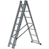 AW-Tools AWTOOLS kopėčios aliumininės 3x9 STOPNI 150KG ADAPATACJA NA SCHODY