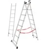 AW-Tools AWTOOLS ALIUMININĖS KOPĖČIOS BASIC 3×8 PAKOPŲ 150kg