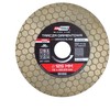 AW-Tools AWTOOLS DEIMANTINIS DISKAS 125×22,2 / KORIO RAŠTAS 2in1 Juodas LINE