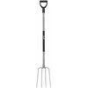 AW-Tools AWTOOLS EKONOMIKOS ŠAKĖS, METALINIS VELENAS, 4 DANTŲ