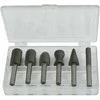Grąžtas AW-Tools AWTOOLS KOTELINIAI FREZAI METALUI FI 6mm rinkinys 6vnt.