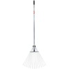 AW-Tools reguliuojamo pločio metalinis grėblys AW00092