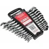 AW-Tools Kombinuotas raktas su terkšle AWTools AW39999; 8-19 mm; 12 vnt.