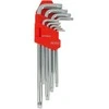 AW-Tools AWTOOLS TORX RAKTAI SU IMBUSU / T10-T50 / 9 vnt. / ILGI Juodas LINE
