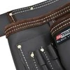 AW-Tools profesionalus montuotojo diržas 11 lygių kišenių Juodas Line