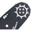 AWTOOLS PROWADNICA 25cm/40/3/8"/1,3 DO CS250 Juodas LINE